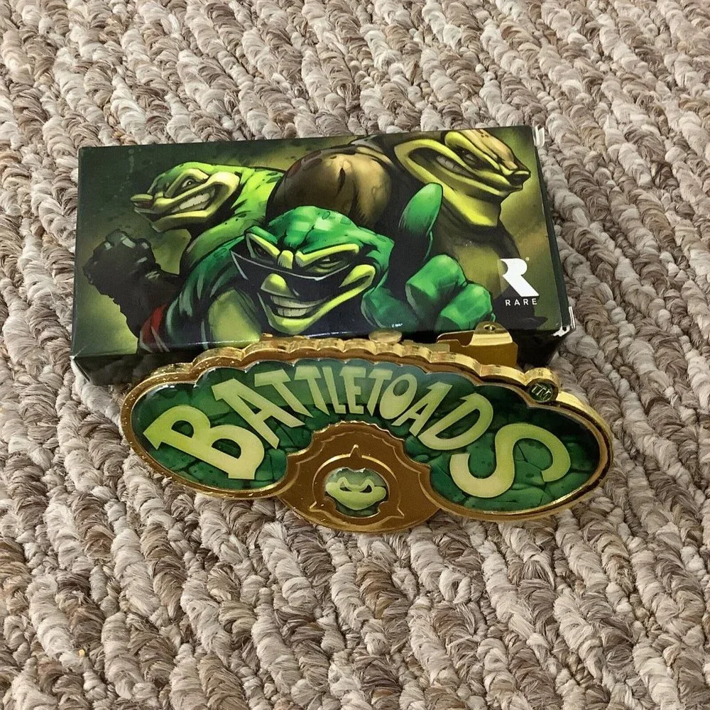 NIB Loot Crate Gaming Exclusive June 2017 Battletoads Belt Buckle Rare FP20